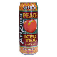 AriZona Diet Peach Iced Tea With Real Juice