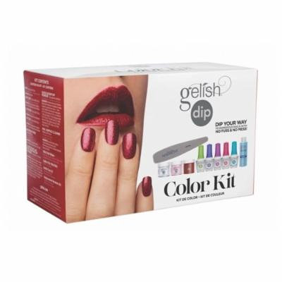 Gelish Harmony Soak Off Acrylic Powder Nail Polish Dip Manicure Set Color Kit
