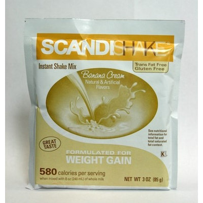 Scandishake Oral Supplement Banana Cream, 3 oz. Individual Packet Powder - 1 Packet