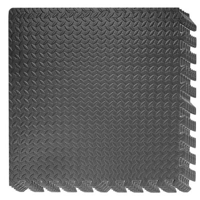 60*60cm High Quality Eva Foam Exercise Mat Gym Playground Gray EVA Foam Sheet Baby Crawling Mat, 24 Pieces