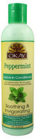 OKAY Peppermint Soothing & Invigorating Leave In Conditioner 237 ml - 8 oz