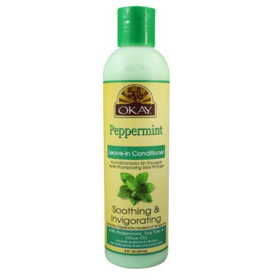 OKAY Peppermint Soothing & Invigorating Leave In Conditioner 237 ml - 8 oz