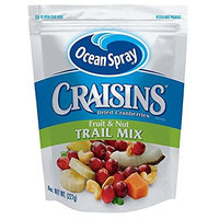 Ocean Spray Craisins Fruit and Nut Trail Mix 8 Ounce, pack of 1