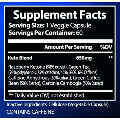 Keto Diet Pills by Pinnakkle | Advanced Keto Weight Loss Supplement | Ketogenic Fat Burner | Burn Fat Instead of Carbs | Ketosis Supplement | Supports Healthy Weight Loss | 30 Day Supply