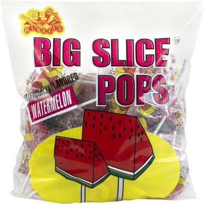 Kid Fun Watermelon Big Slice Pops/48 Pcs