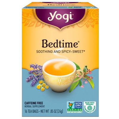 Yogi Tea, Bedtime, Caffeine Free, 16 Tea Bags, .85 oz