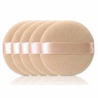 Polytree 5 Pcs Face Powder Puff Cosmetic Makeup Sponge Tool