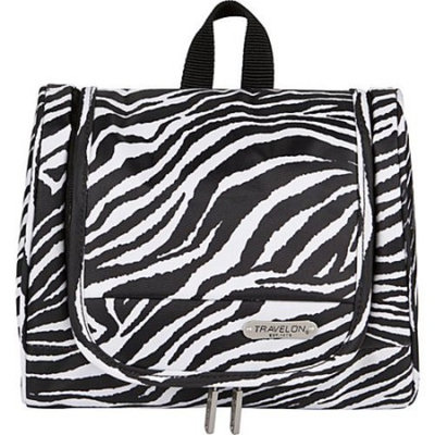 Travelon Hanging Toiletry Kit, Zebra, One Size