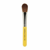 Bdellium Tools Travel Line Face Blending Brush, Yellow by Bdellium Tools