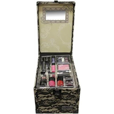 Wet n wild The Color Workshop Beauty Traveller 20 Piece make up Collection Large Train Case-Beige Lace