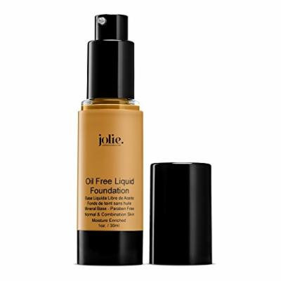 Jolie Oil Free Liquid Foundation - Matte Finish (Almond)