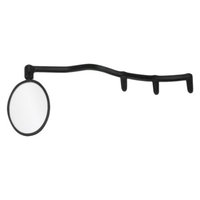 CycleAware Heads Up Eyeglass Mirror: Clip on~ Black