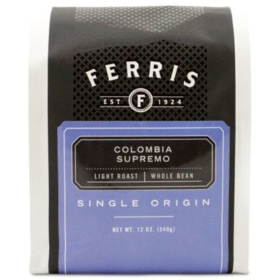 Ferris Colombia Supremo Light Roast Coffee