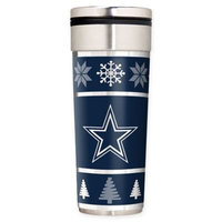 Dallas Cowboys Ugly Sweater Travel Tumbler (Cow Team)