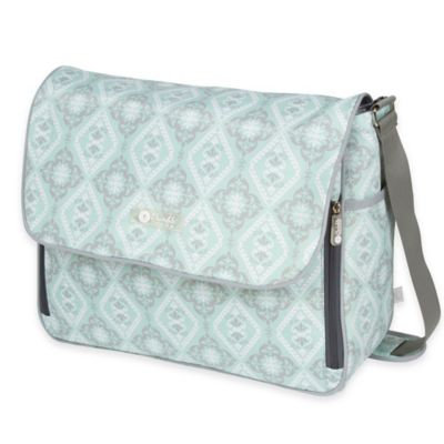 The Bumble Collection Amber Diaper Tote, Green