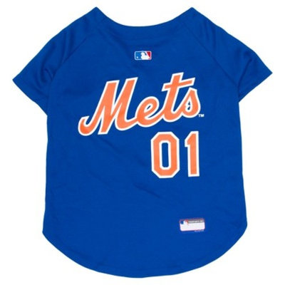 MLB Pets First Baseball Dog Jersey - New York Mets