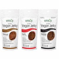 Unisoy Vegan Jerky All 3 Flavors 3 Pack