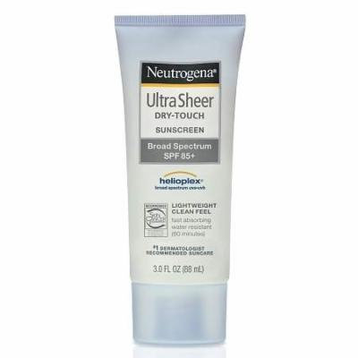 Neutrogena Ultra Sheer Dry-Touch Sunscreen, SPF 85 3.0 oz.(pack of 1)