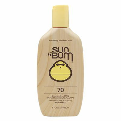 Sun Bum Water Resistant Moisturizing Sunscreen Lotion SPF 70 8.0 oz.(pack of 2)