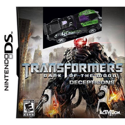 Activision Blizzard Inc 84164 DS Transformer Dark of the Moon Decepticons with Toy