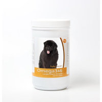 Healthy Breeds 840235143437 Newfoundland Omega 3 & 6 Soft Chews - 120 Count