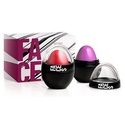 Linha Faces Natura - Multibalm Batom & Blush Roxo e Cereja 2 x 2,4 Gr - (Natura Faces Collection - Multibalm Lipstick & Blush Purple And Cherry (2 x Net 0.84 Oz))