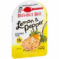 Bumble Bee Lemon and Pepper Seasoned Tuna 2.5 oz (Pack of 3)