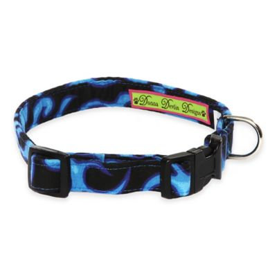 Donna Devlin Designs® Blue Flame Adjustable Dog Collars