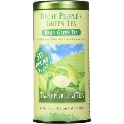 The Republic of Tea - The People's Green Decaf - 50 Tea Bags