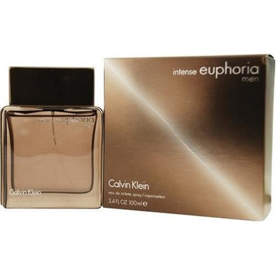 Euphoria Intense by Calvin Klein, 3.4 oz Eau De Toilette Spray for men