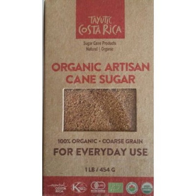 Assukkar, S.a. Tayutic Coarse grain Organic Whole Cane Sugar 16 Oz - Az ocar Integral Org! nico grano grueso (Pack of 6)
