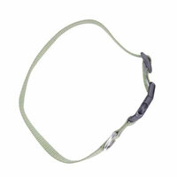 Utility Green Reflective Dog Collar Size L