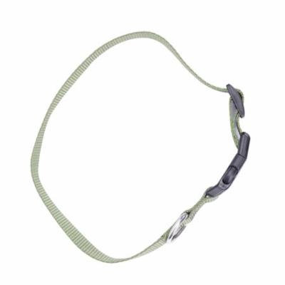 Utility Green Reflective Dog Collar Size L
