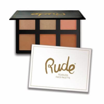 (3 Pack) RUDE Fearless Face Palette
