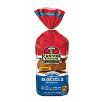 Canyon Bakehouse Gluten Free Blueberry Bagel 14oz (Pack of 3)