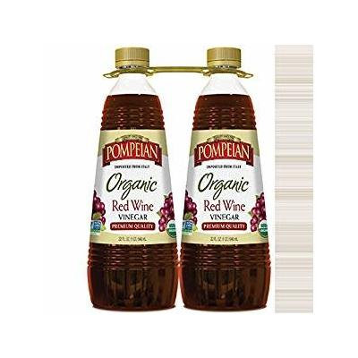 Pompeian Organic Red Wine Vinegar, 2 ct./32 oz.
