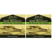 Trader Joe's Original Irish Breakfast Black Tea Bags (Pack of 2) 160 tea bags
