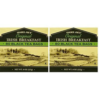 Trader Joe's Original Irish Breakfast Black Tea Bags (Pack of 2) 160 tea bags