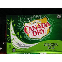 Canada Dry ginger ale 24/12 oz (pack of 2)