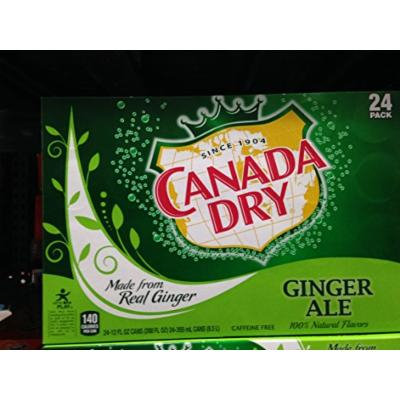 Canada Dry ginger ale 24/12 oz (pack of 2)