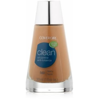CoverGirl Clean Oil Control Liquid Makeup, Tawny (N) 565, 1.0-Ounce Bottles (Pack of 2) by COVERGIRL