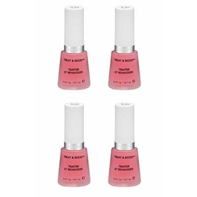 Revlon Nail Treat and Boost, 930, 0.5 Fl Oz (4 Pack) + FREE Old Spice Deadlock Spiking Glue, Travel Size, .84 Oz