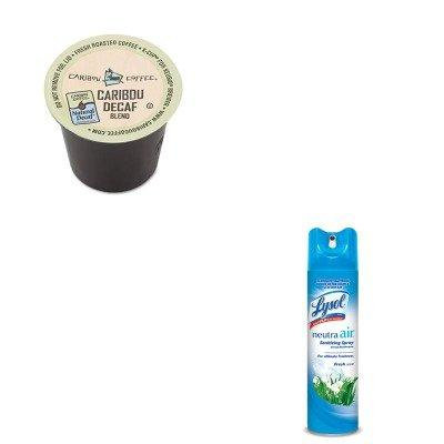 KITGMT6995CTRAC76938EA - Value Kit - Green Mountain Coffee Roasters Caribou Blend Decaf Coffee K-Cups (GMT6995CT) and Neutra Air Fresh Scent (RAC76938EA)