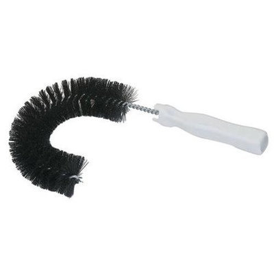 TOUGH GUY 11N178 Hook Brush, Black Bristle,8 In