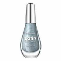(6 Pack) SALLY HANSEN Satin Glam Shimmery Matte Finish Nail Color Metal Iced