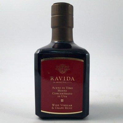 Ravida Aceto di Vino, Sicilian Marsala Red Wine Vinegar with Grape Must