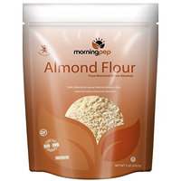 Morning Pep Bulk 5 Lbs 100 % All Natural Blanched ALMOND MEAL FLOUR Finely Ground - Gluten Free - Cholesterol Free Product of USA Large 80 Oz