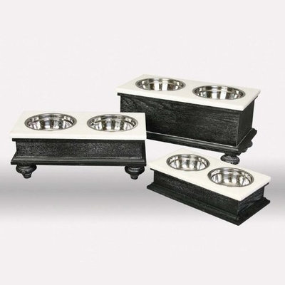 Unleashed Life Velvet Louis Collection Dog Bed, Small
