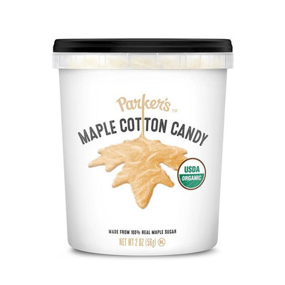 Parker's Maple, Organic Maple Cotton Candy, 2 oz (Pack of 6)
