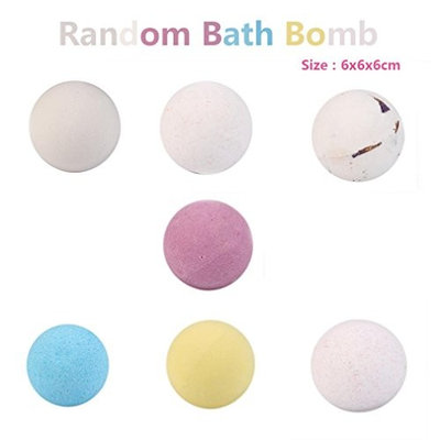 Bath Bombs, Lotus.flower Handmade Organic Bath Sea Salts Made Fizzies Body Scrub Dry Skin Moisturize - Perfect for Bubble & Spa Bath